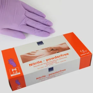 Nitryl gloves purple 100stk - M