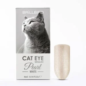 Cat Eye Gel&Lac Pearl 4ml White