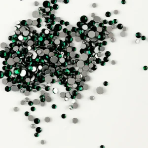 Rhinestone 100stk - Emerald Green SS8