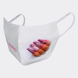 Textile Face Mask With Brillbird Logo 1Pc