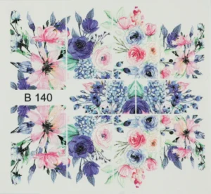 Nail Sticker 3D - B140