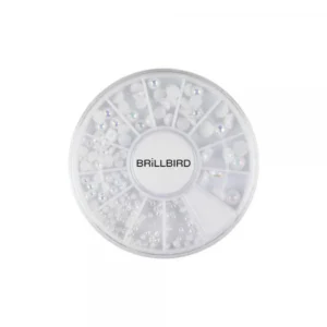 Half Round Pearl Bead- White