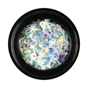 Mixed Nail Decoration In Holder - Stars 1