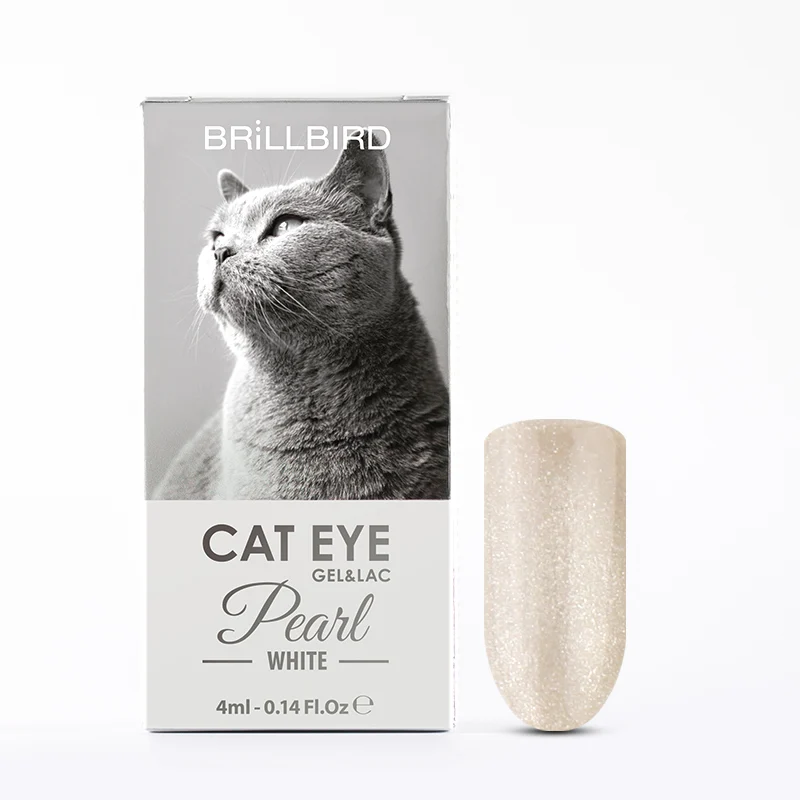 Cat Eye Gel&Lac 5ml - Pearl White