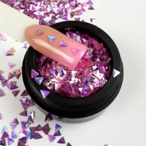 Triangle 3D - Violet