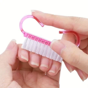 Nail Brush - Clear Pink