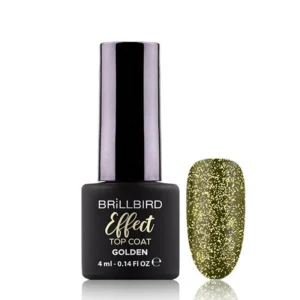 Effect Top Coat 4ml - Golden