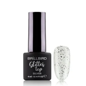 Glitter Top Silver 4ml