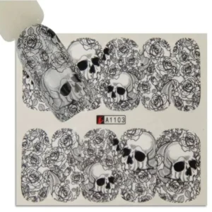 Nail Sticker Halloween - Skull