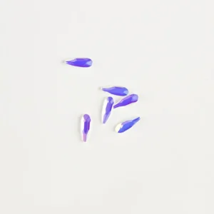 Rhinestone Shaped 10stk - Drop 2x6mm Pink AB