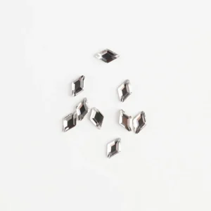 Rhinestone Shaped 10stk - Rhombus 3x5mm Clear