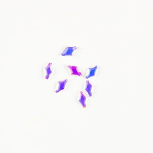 Rhinestone Shaped 10stk - Rhombus 3x5mm Pink AB