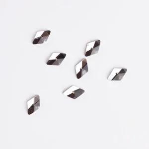Rhinestone Shaped 10stk - Rhombus 8x5mm Clear